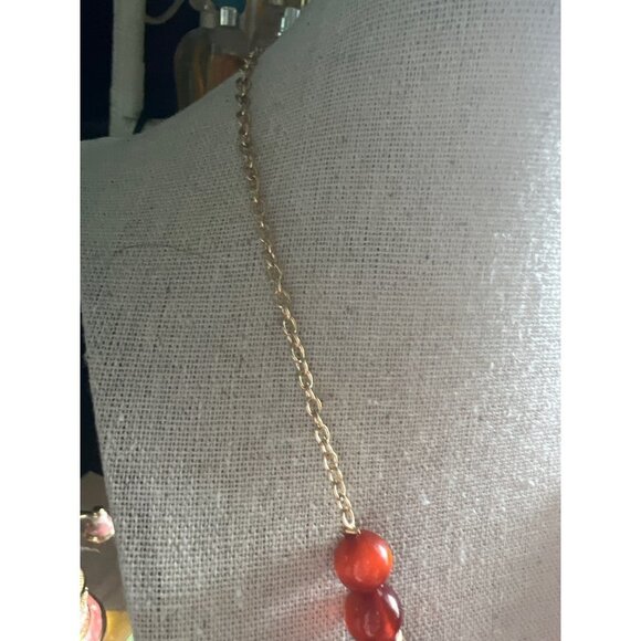 Princess Accessories Red Eye Owl Necklace -- 16" - Picture 8 of 8